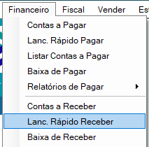 abrir lanc rap receb